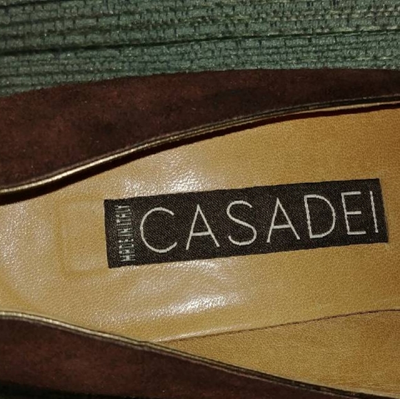 Casadei suede leather flame shoes. - Picture 5 of 10